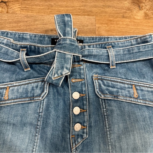 Veronica Beard Rinley‎ Cropped Straight Leg High Rise Durango Jeans Size 32 - Picture 8 of 9